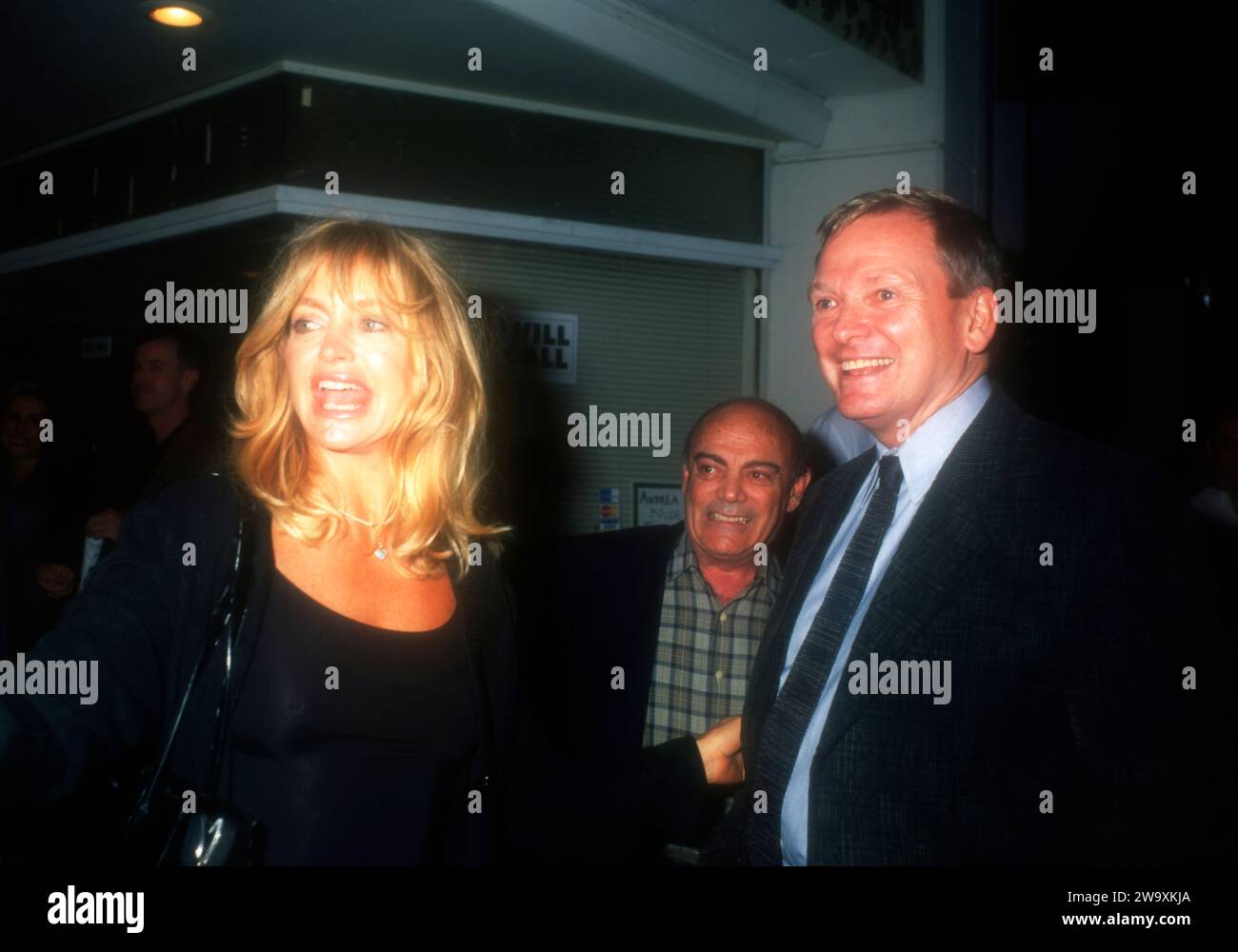 Los Angeles, California, USA 13th October 1996 (Exclusive) Actress Goldie Hawn and Costume Designer Bob Mackie on October 13, 1996 in Los Angeles, California, USA. Photo by Barry King/Alamy Stock Photo Stock Photo