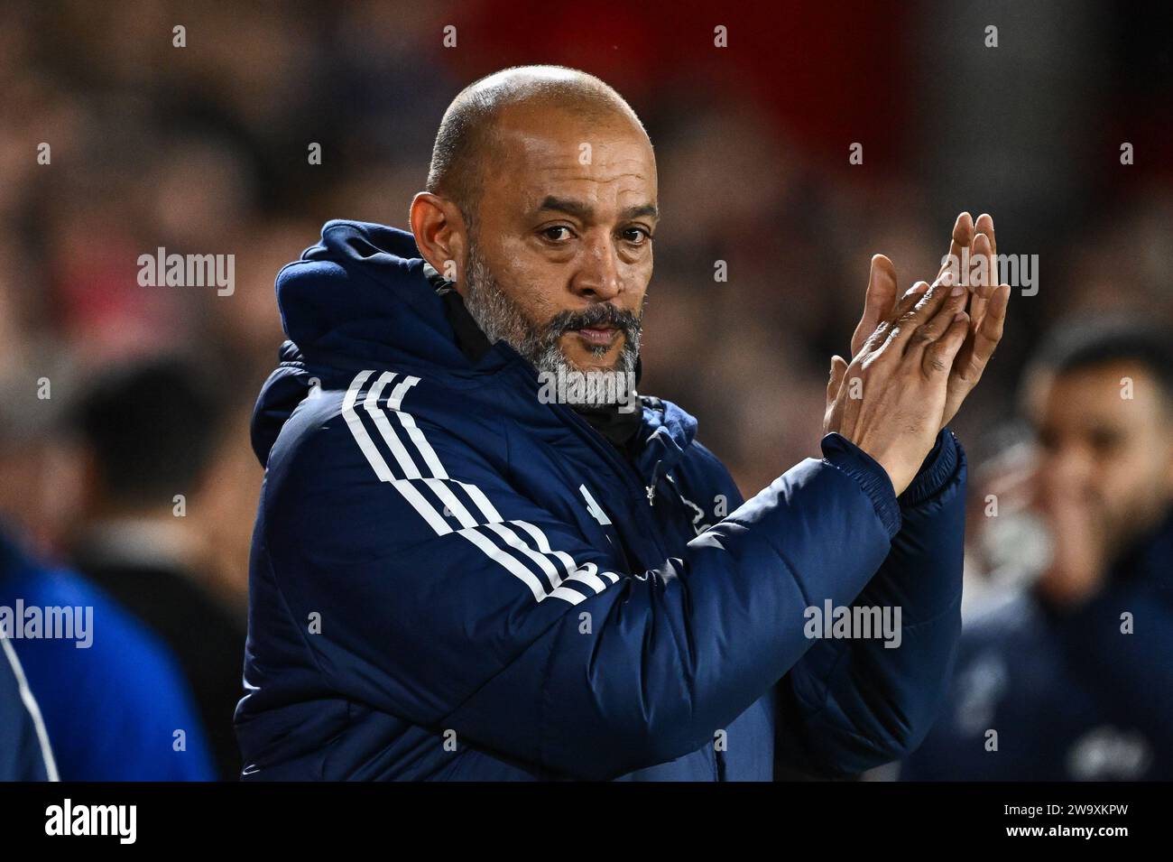 Nuno Espírito Santo Manager of Nottingham Forest during the Premier