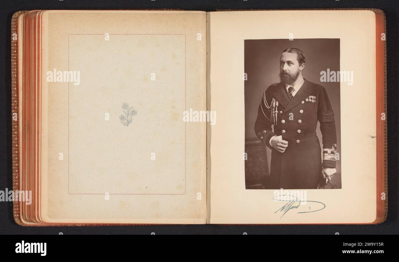 Portrait of Alfred van Saxony-Coburg and Gotha, Anonymous, c. 1877 - in ...