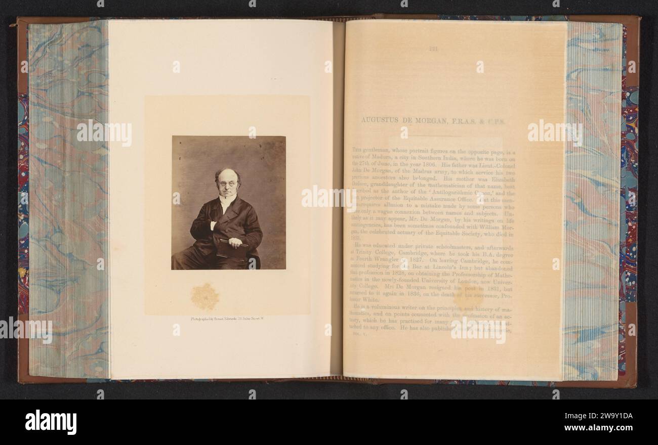 Augustus de morgan mathematician hi-res stock photography and images ...