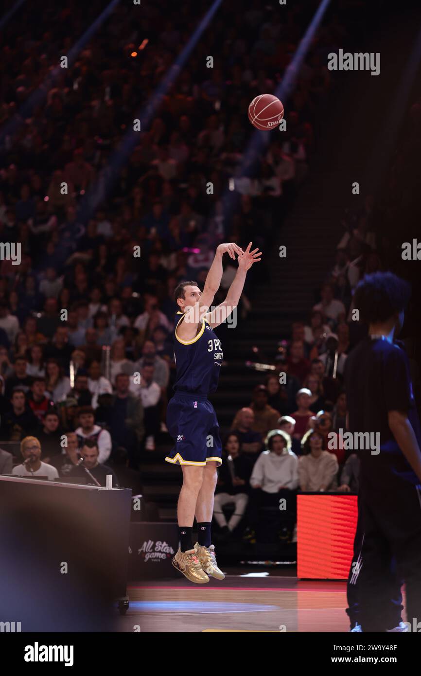 Paris, France. 30th Dec, 2023. Nicolas LANG (Limoges) during the All