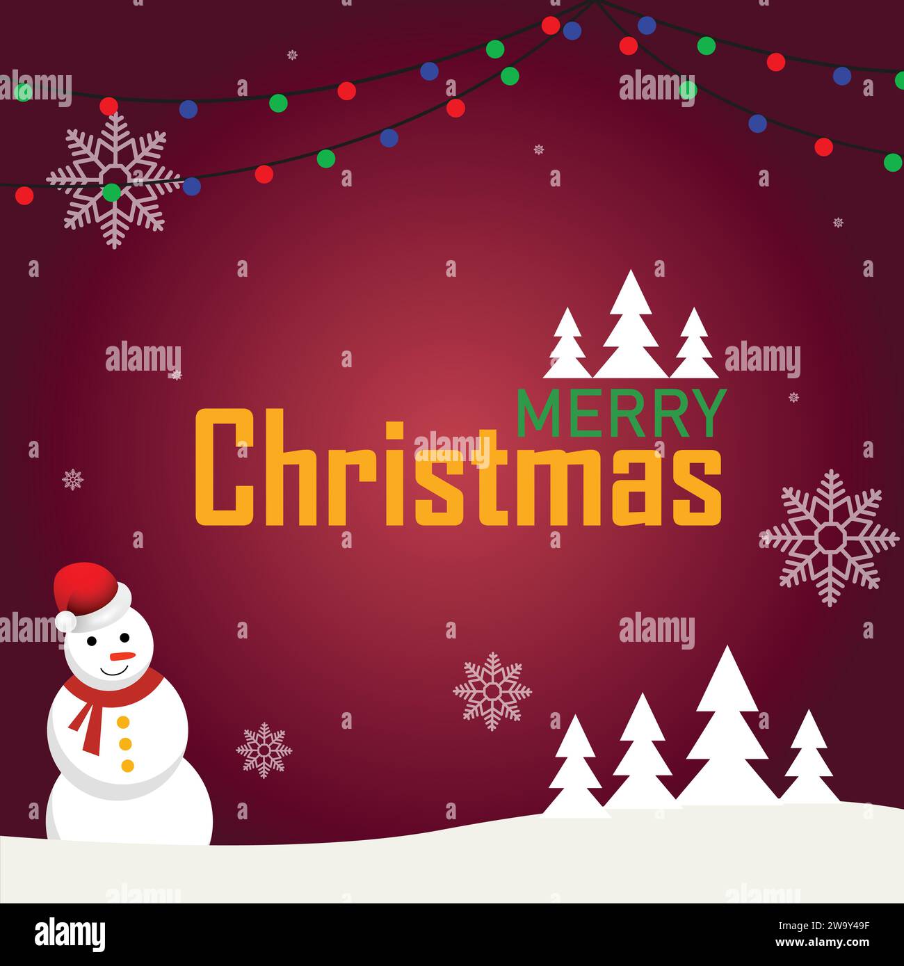 vector gradient christmas tinsel background Stock Vector Image & Art