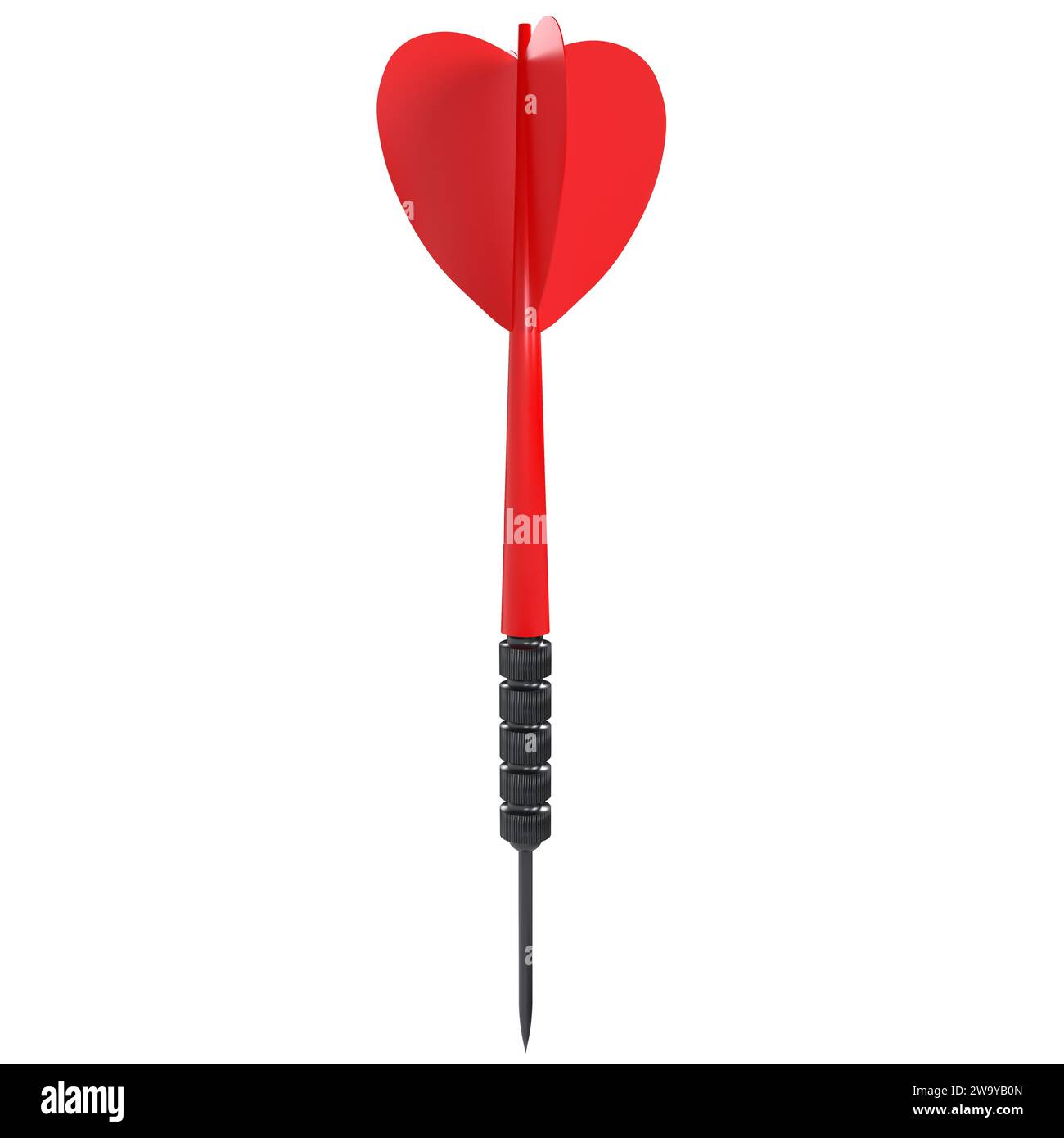 Dart isolated on white background Stock Photo