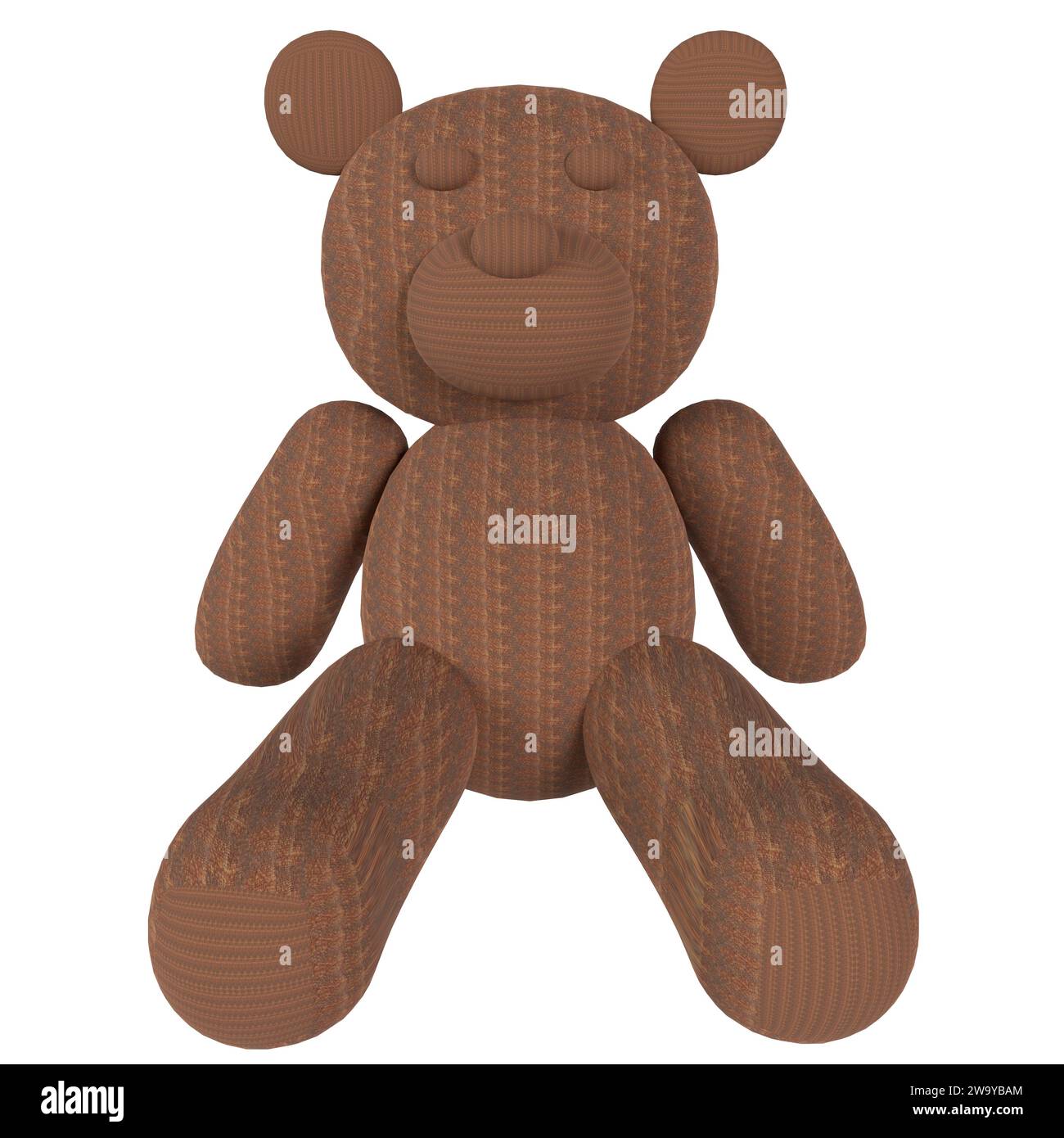 Toy Bear isolated on white background Stock Photo - Alamy