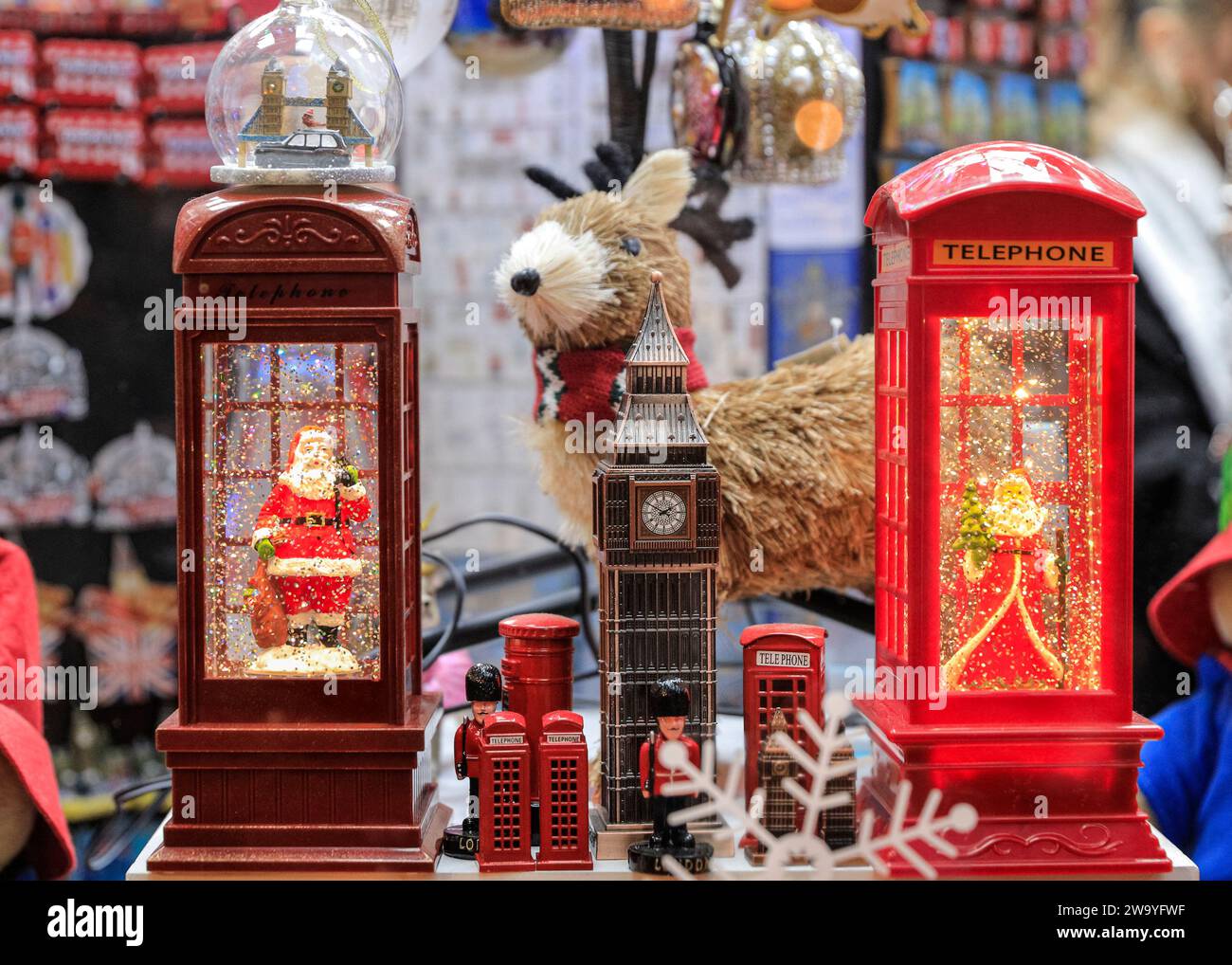 Typical souvenirs and London tourist gifts, London, England, UK Stock