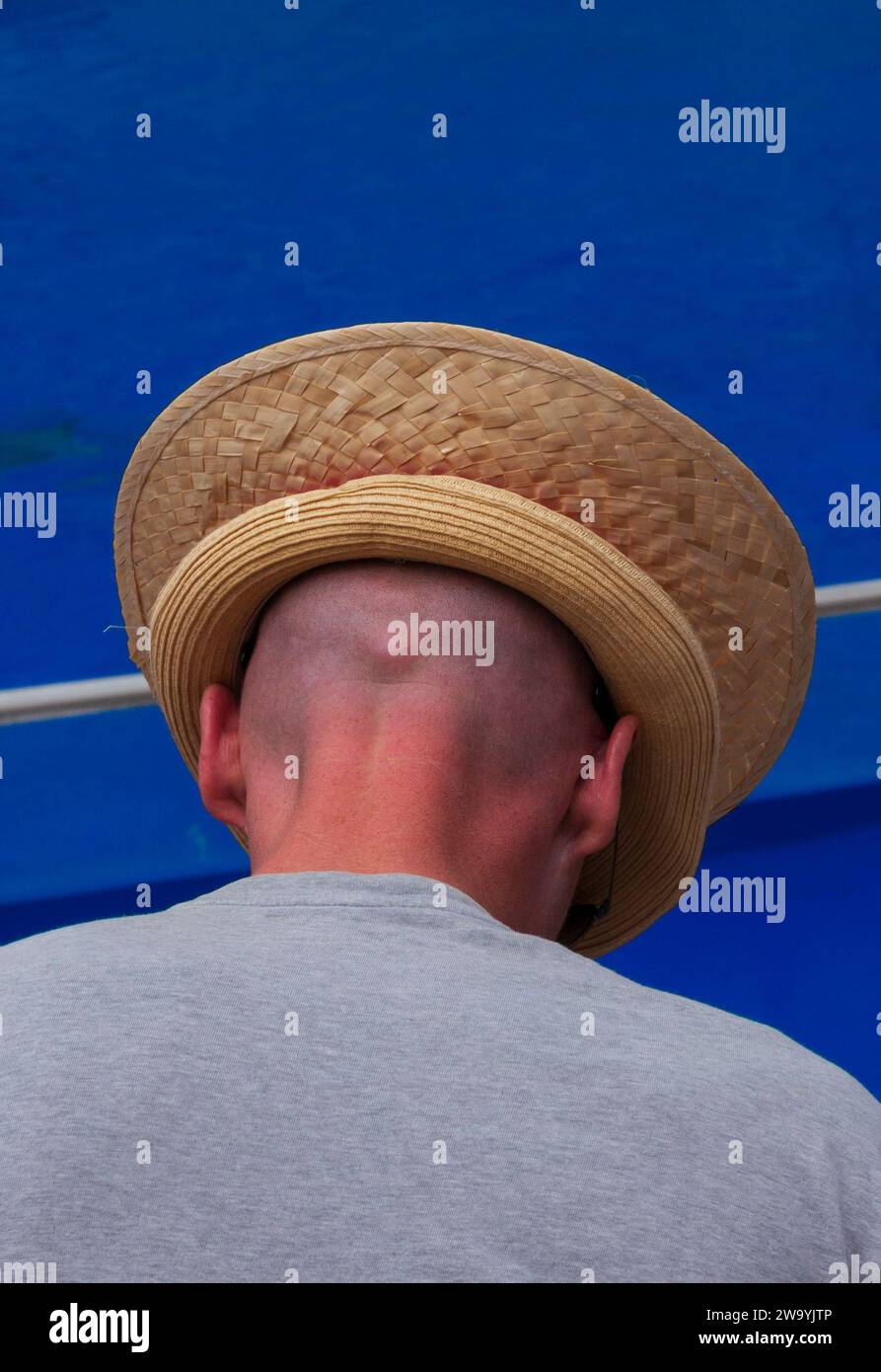 Wearing two hats (English saying meaning having two jobs or roles