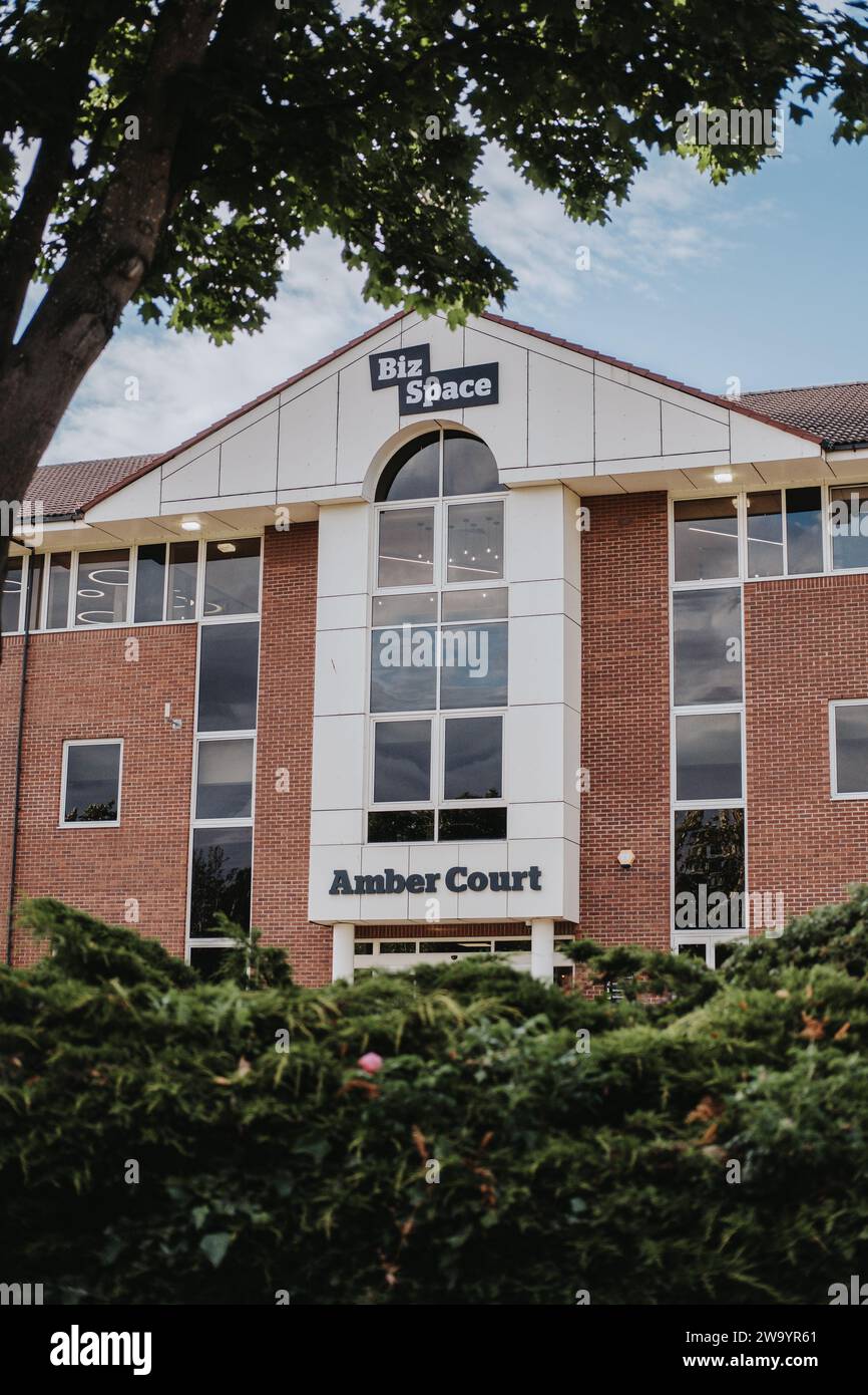 Newcastle upon Tyne 5th July 2023 Newcastle Biz Space office exterior