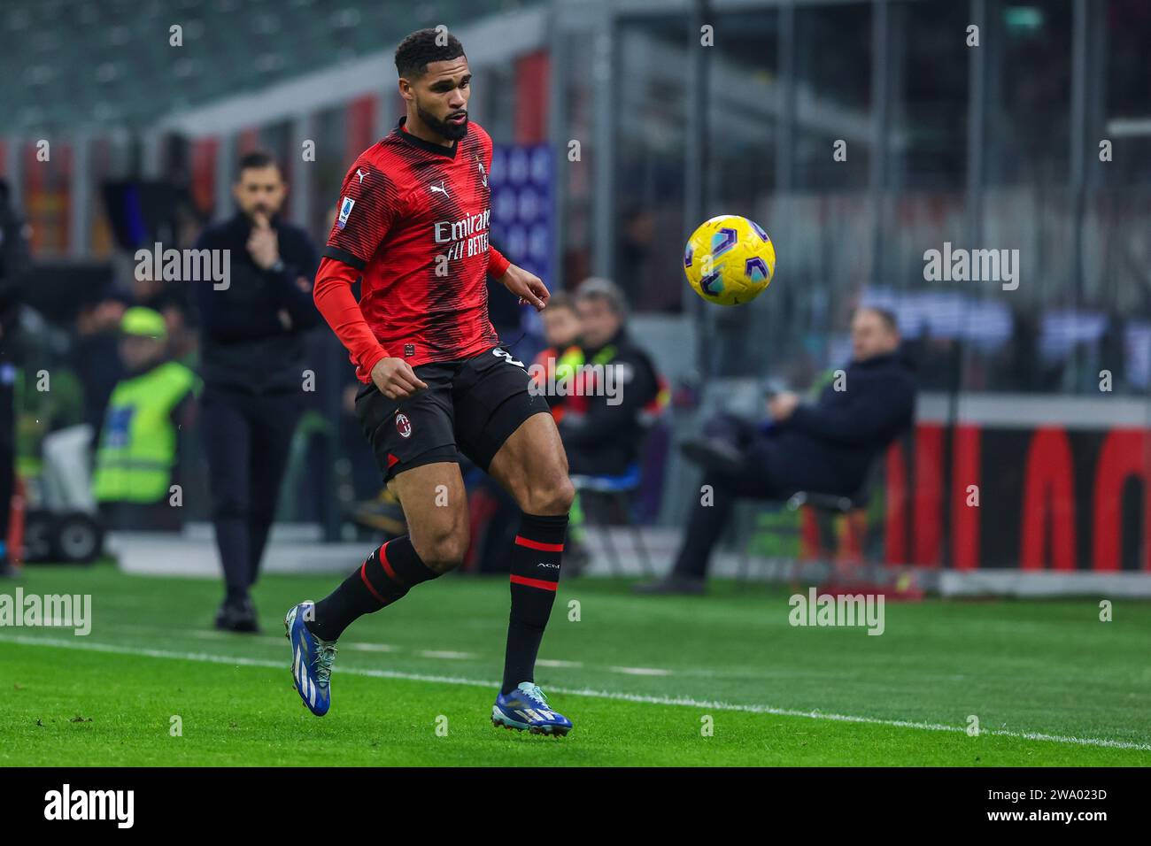 Ruben Loftus-Cheek of AC Milan seen in action during the Serie A 2023/ ...