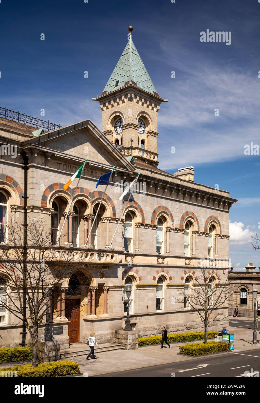 Ireland, Dublin, Dun Laoghaire, Marine Road, Town Hall Stock Photo Alamy