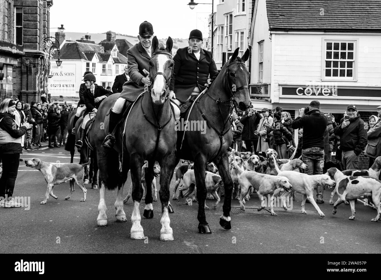 Members of The Southdown and Eridge Hunt gather for their annual Boxing