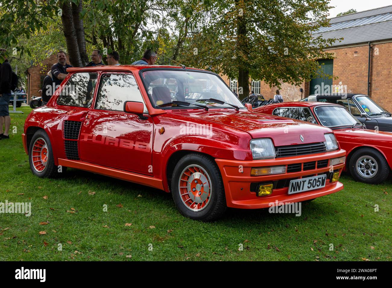 1981 Renault 5 Turbo, on display at the Bicester Heritage Scramble on 8th October 2023. Stock Photo
