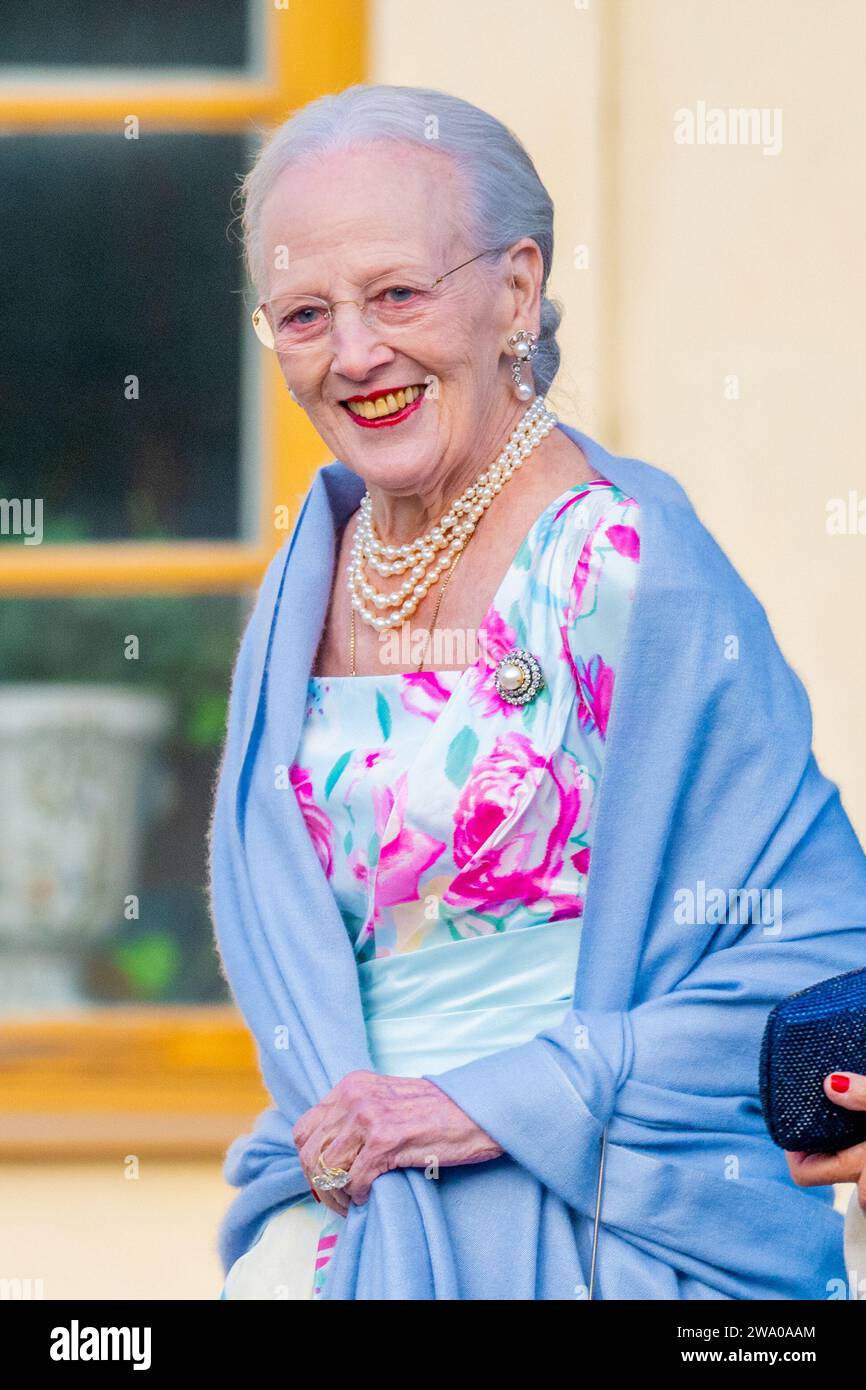 Queen Margrethe II of Denmark will abdicate on January 14 2024 after 52