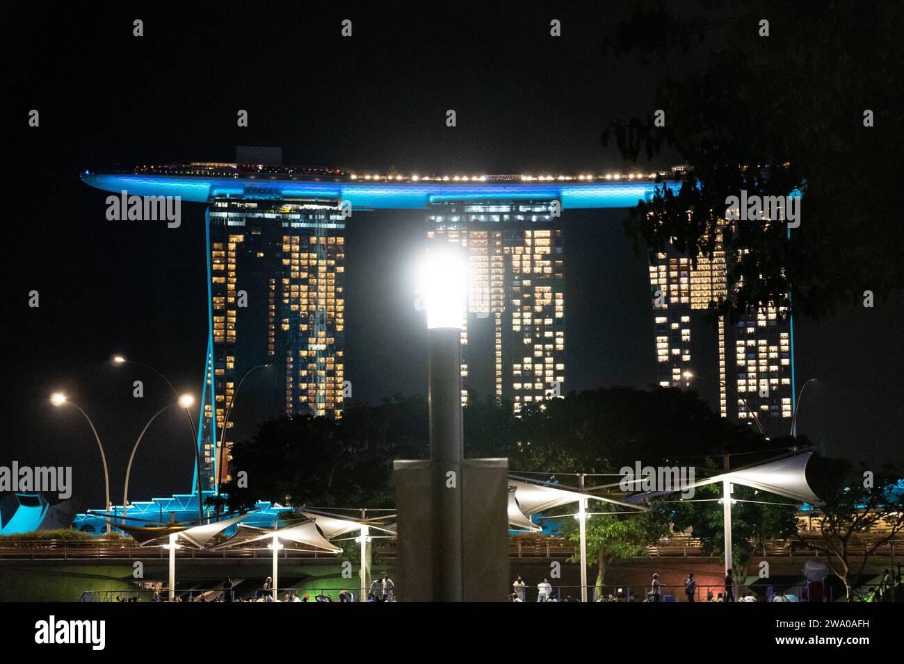 Singapore, Singapore, Asia December 31, 2023 New Year s Eve and New