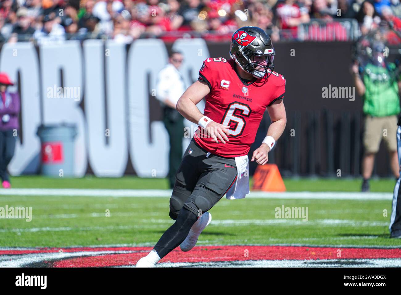 Tampa Bay, Florida, USA, December 31, 2023, Tampa Bay Buccaneers