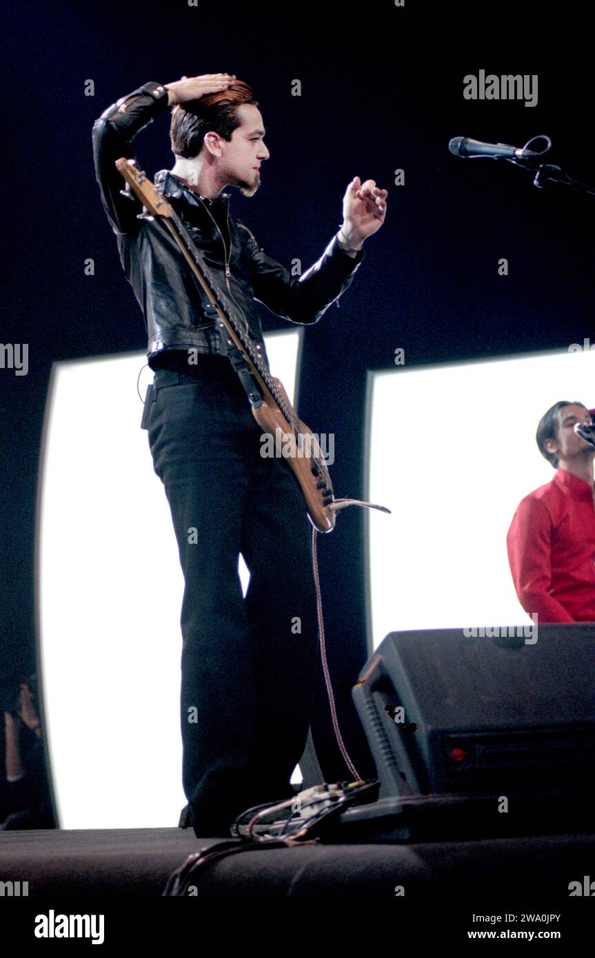 Morgan Singer Ripco Milan Italy 2000-05-25: Morgan singer and guitarist of the Bluvertigo ...