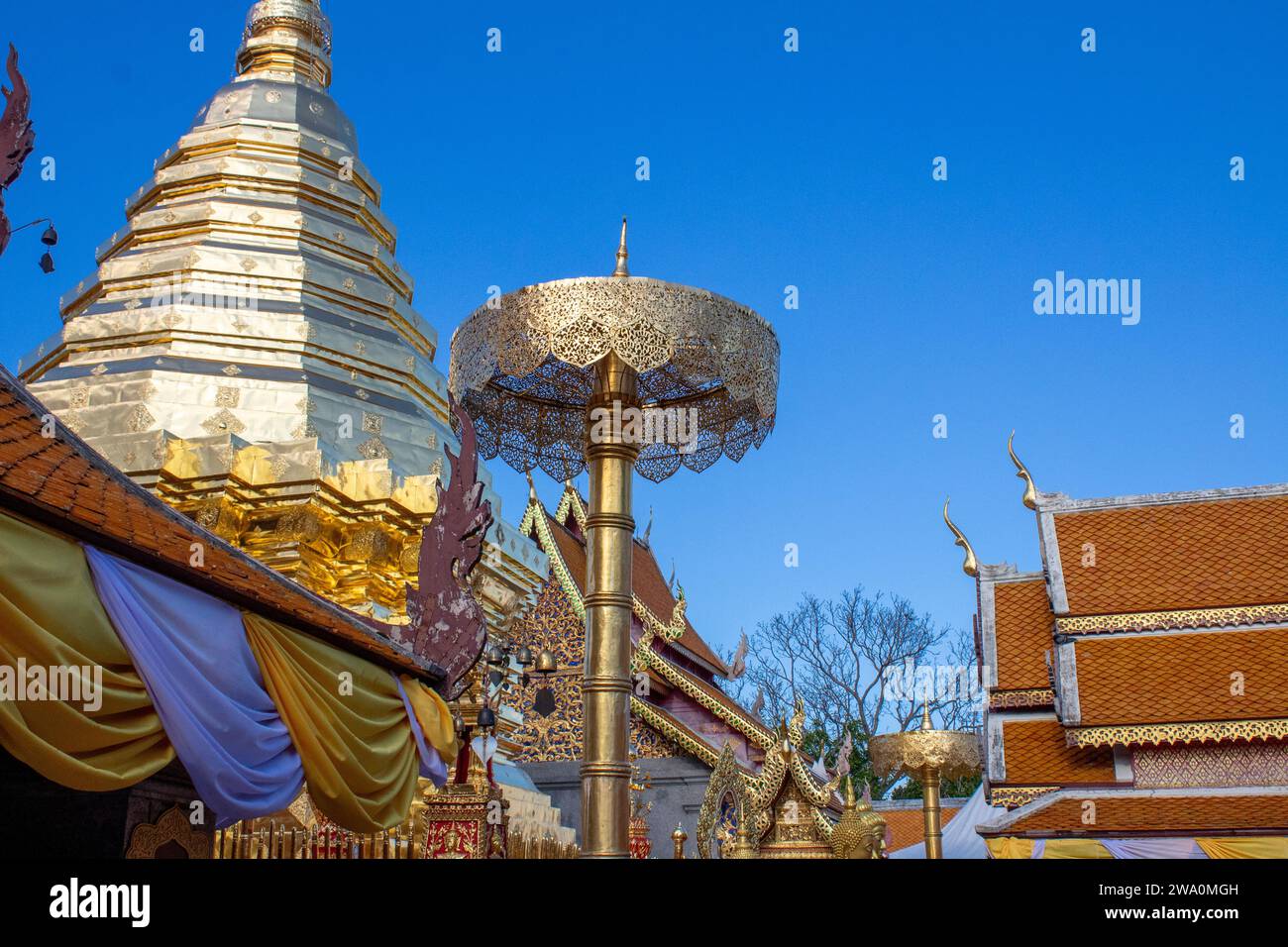 Chiang Mai Thailand Temples Stock Photo - Alamy