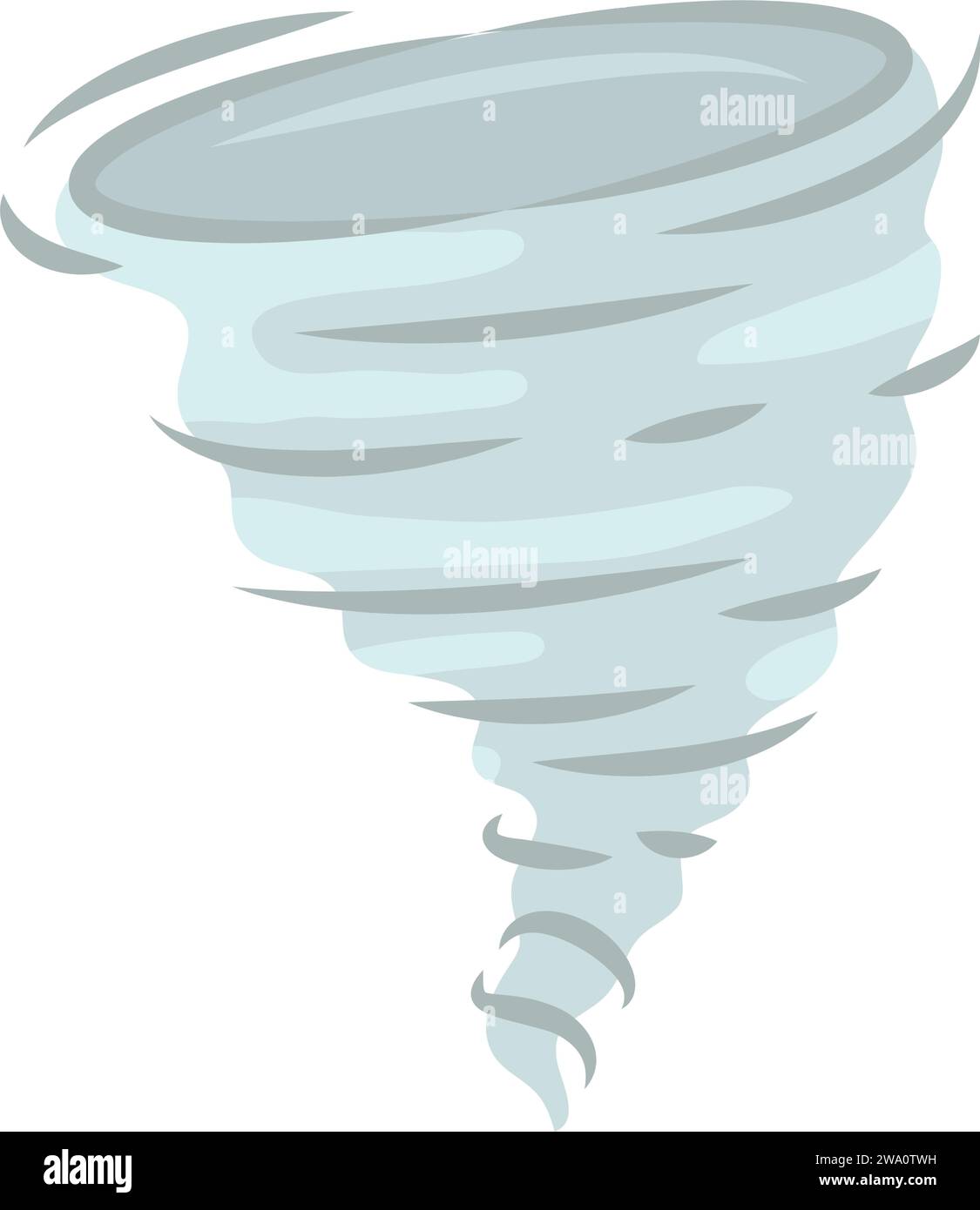 hurricane storm illustration Stock Vector
