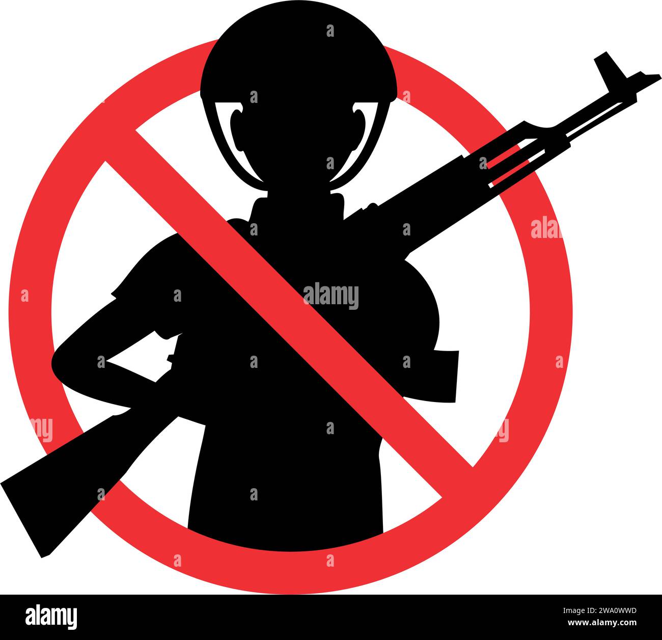 red hand day help children soldiers Stock Vector Image & Art Alamy