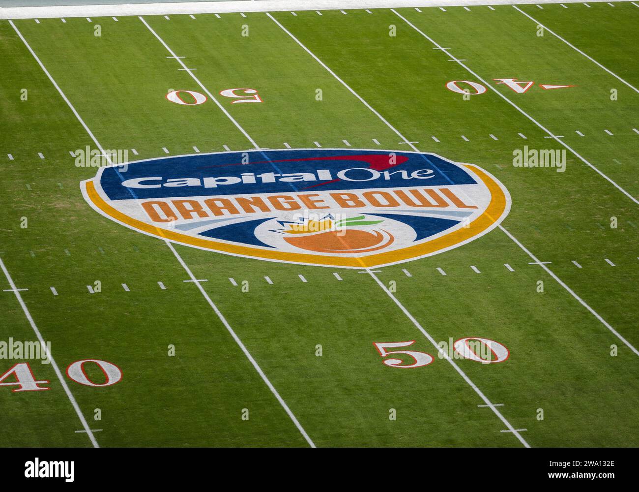 Capital one orange bowl logo hires stock photography and images Alamy