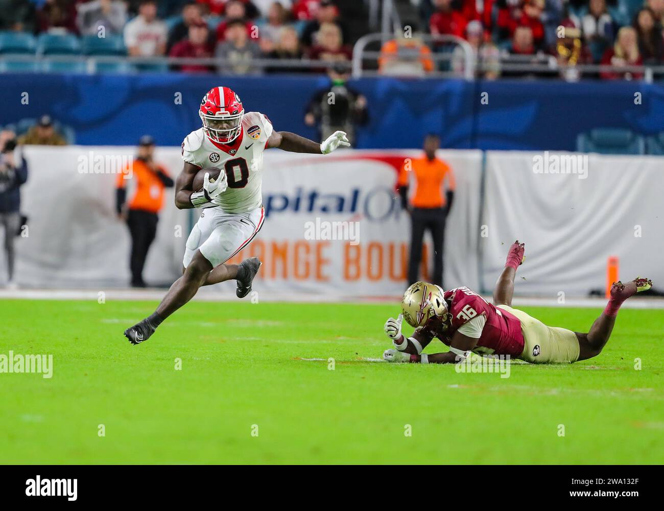 December 30 2023 Georgia Bulldogs Running Back Roderick Robinson II 