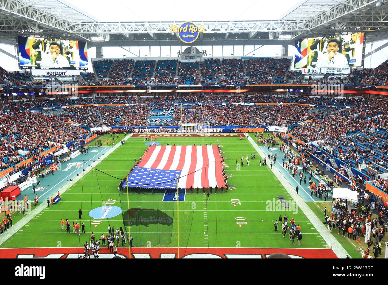 MIAMI, FLORIDA DECEMBER 30 General atmosphere at the Capital One