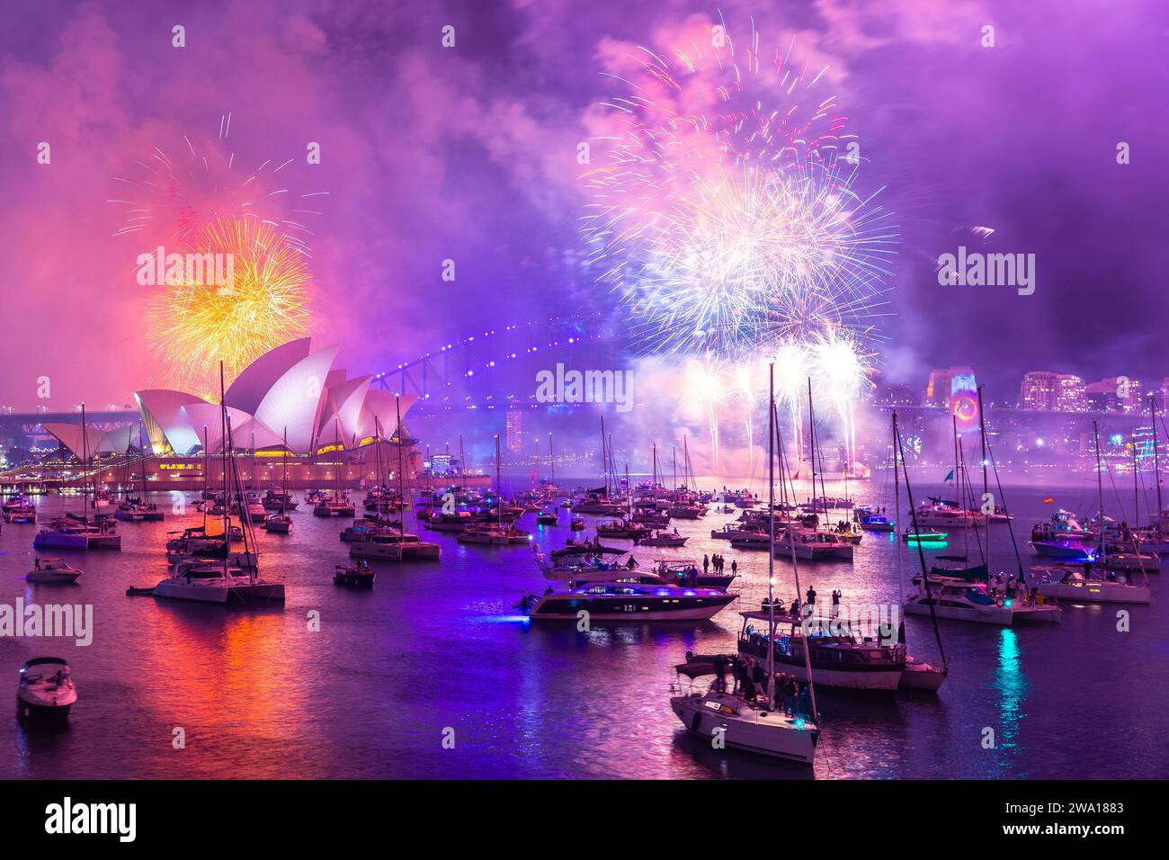 Sydney, Australia. 1 January 2024. Australia celebrates the arrival of