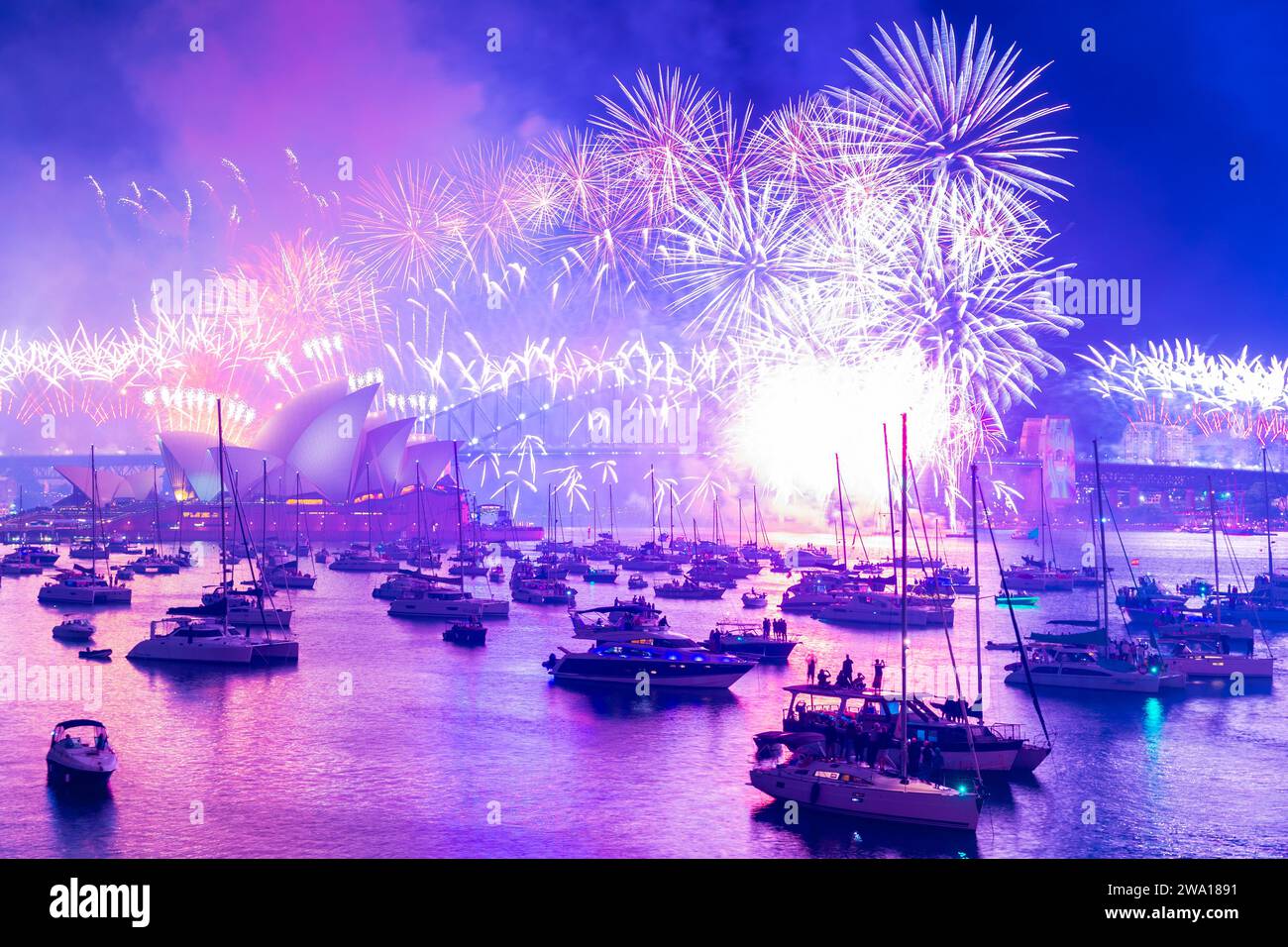 Sydney, Australia. 1 January 2024. Australia celebrates the arrival of