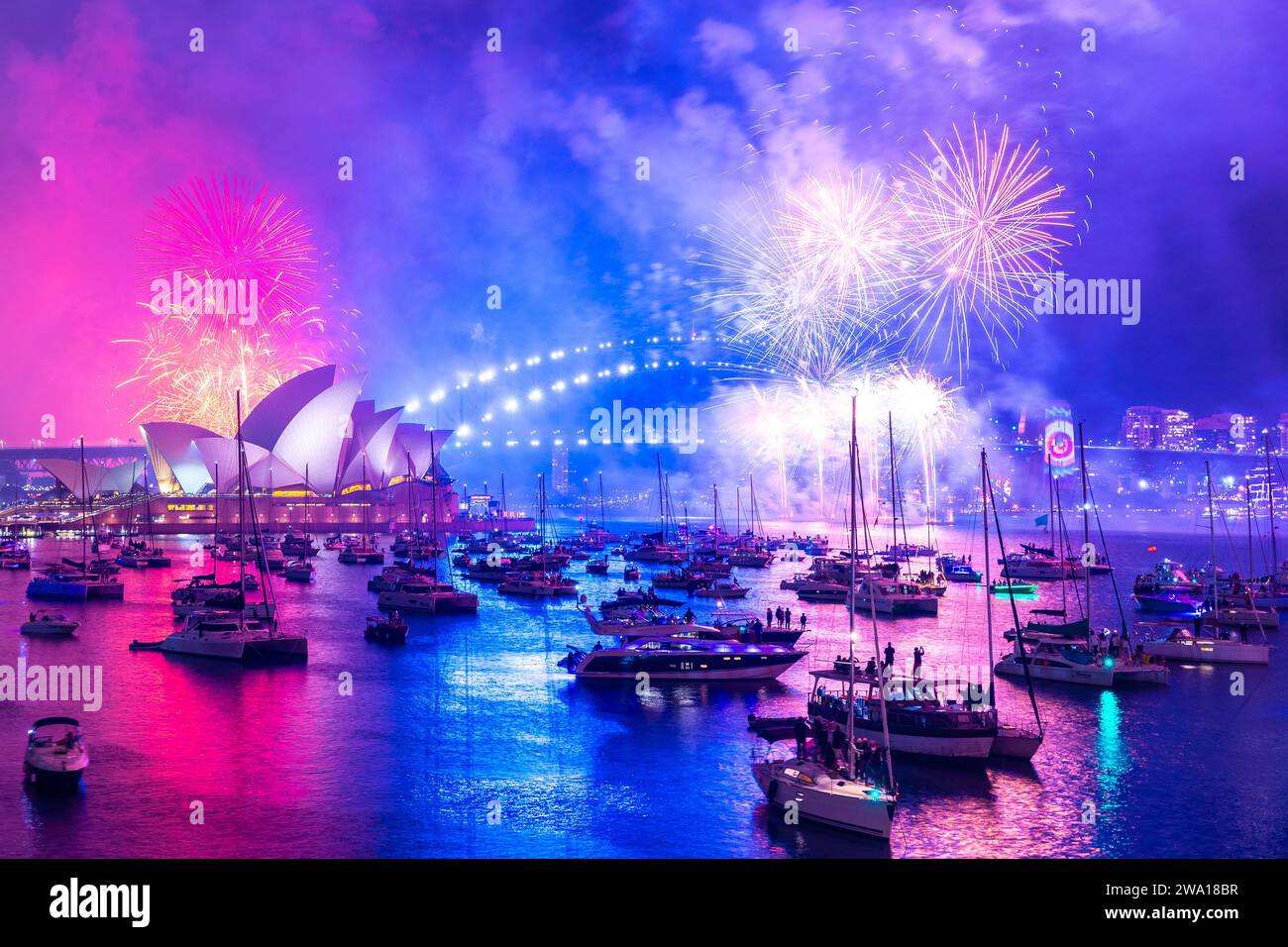 Sydney, Australia. 1 January 2024. Australia celebrates the arrival of ...