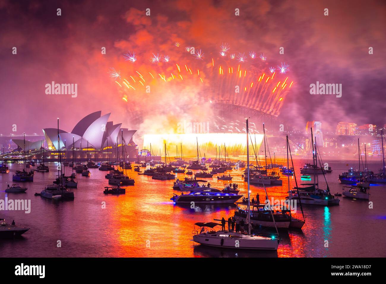Sydney, Australia. 1 January 2024. Australia celebrates the arrival of ...