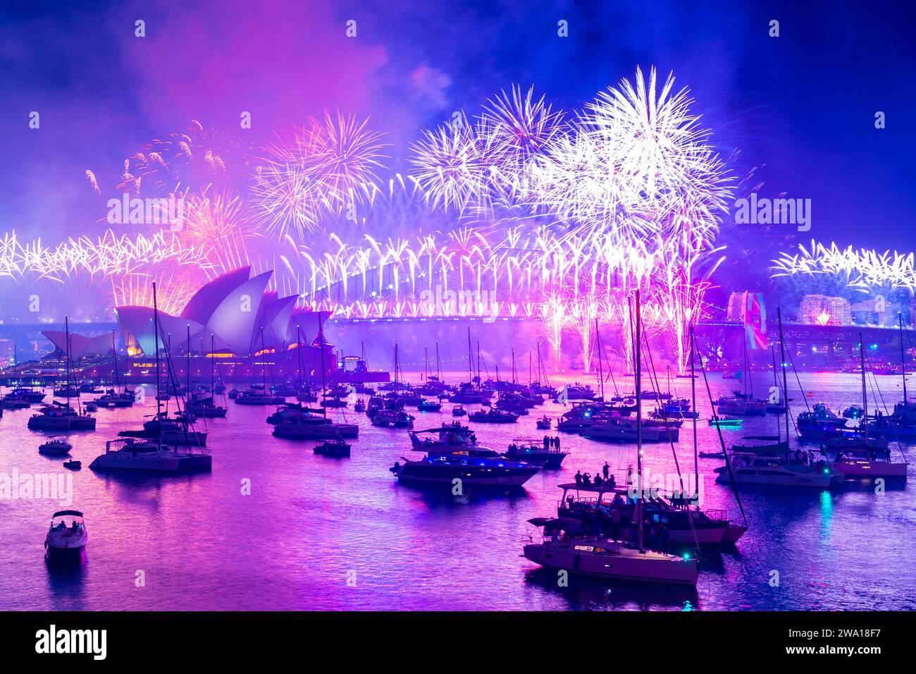 Sydney, Australia. 1 January 2024. Australia celebrates the arrival of