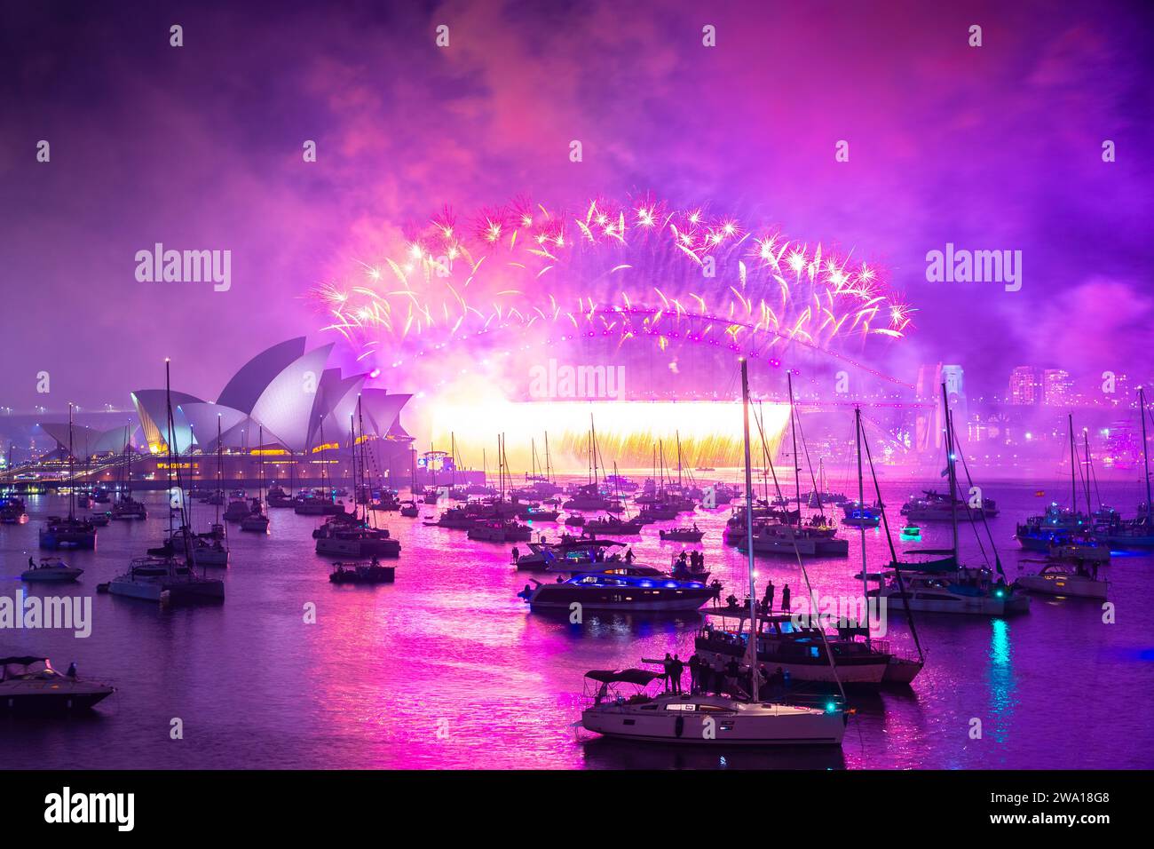 Sydney, Australia. 1 January 2024. Australia celebrates the arrival of ...