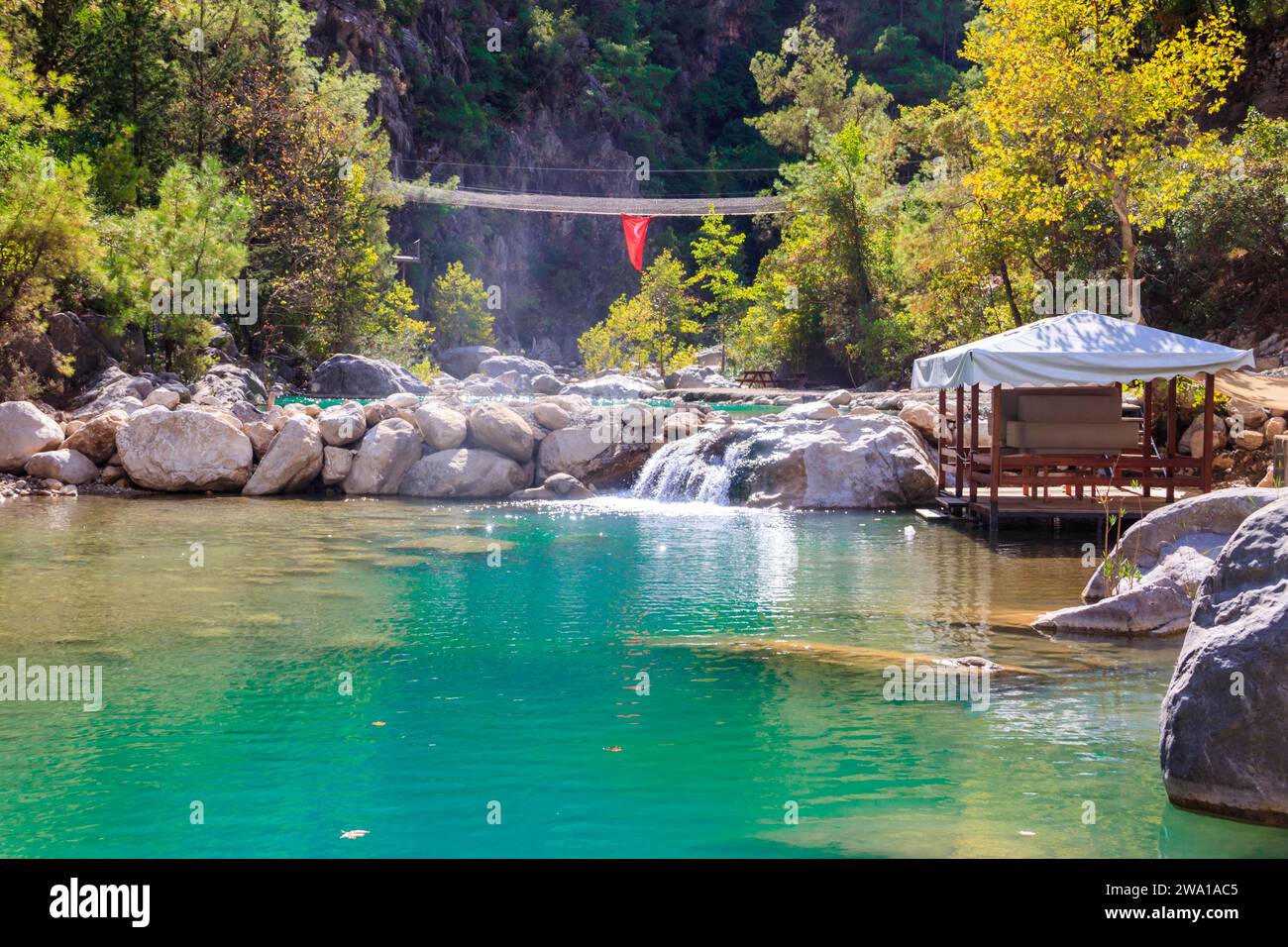 Canyon mountain river goynuk turkey hi-res stock photography and images
