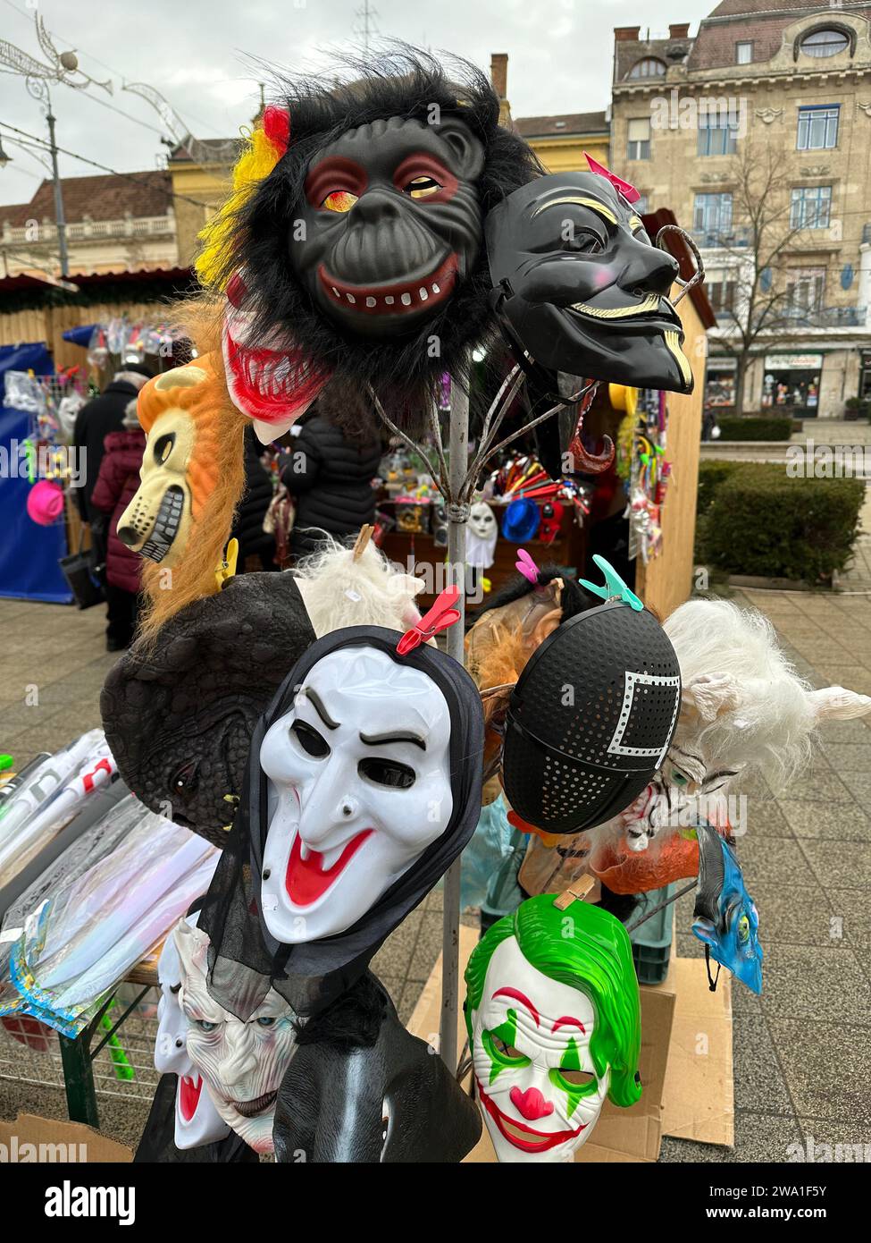 Funny masks hi-res stock photography and images - Alamy
