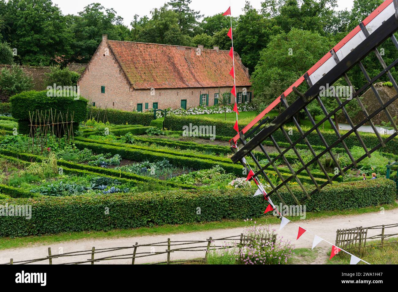 Historic village with 100 authentic buildings from the early years of ...