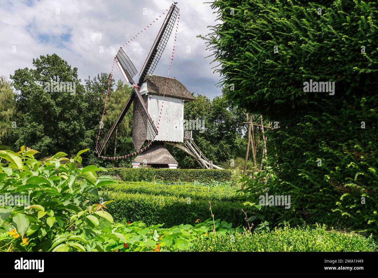 Historic village with 100 authentic buildings from the early years of ...