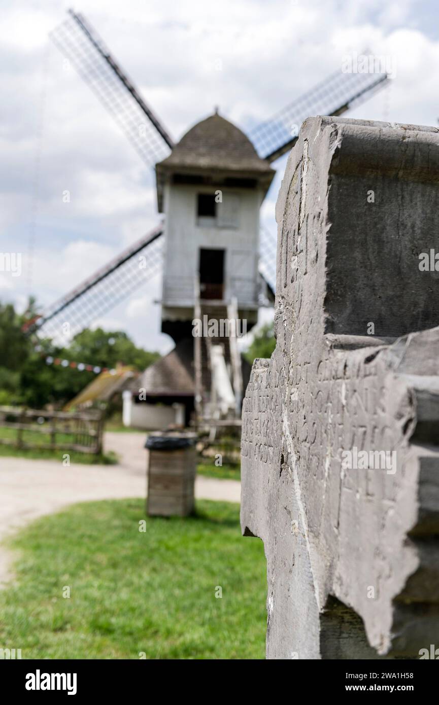 Historic village with 100 authentic buildings from the early years of ...