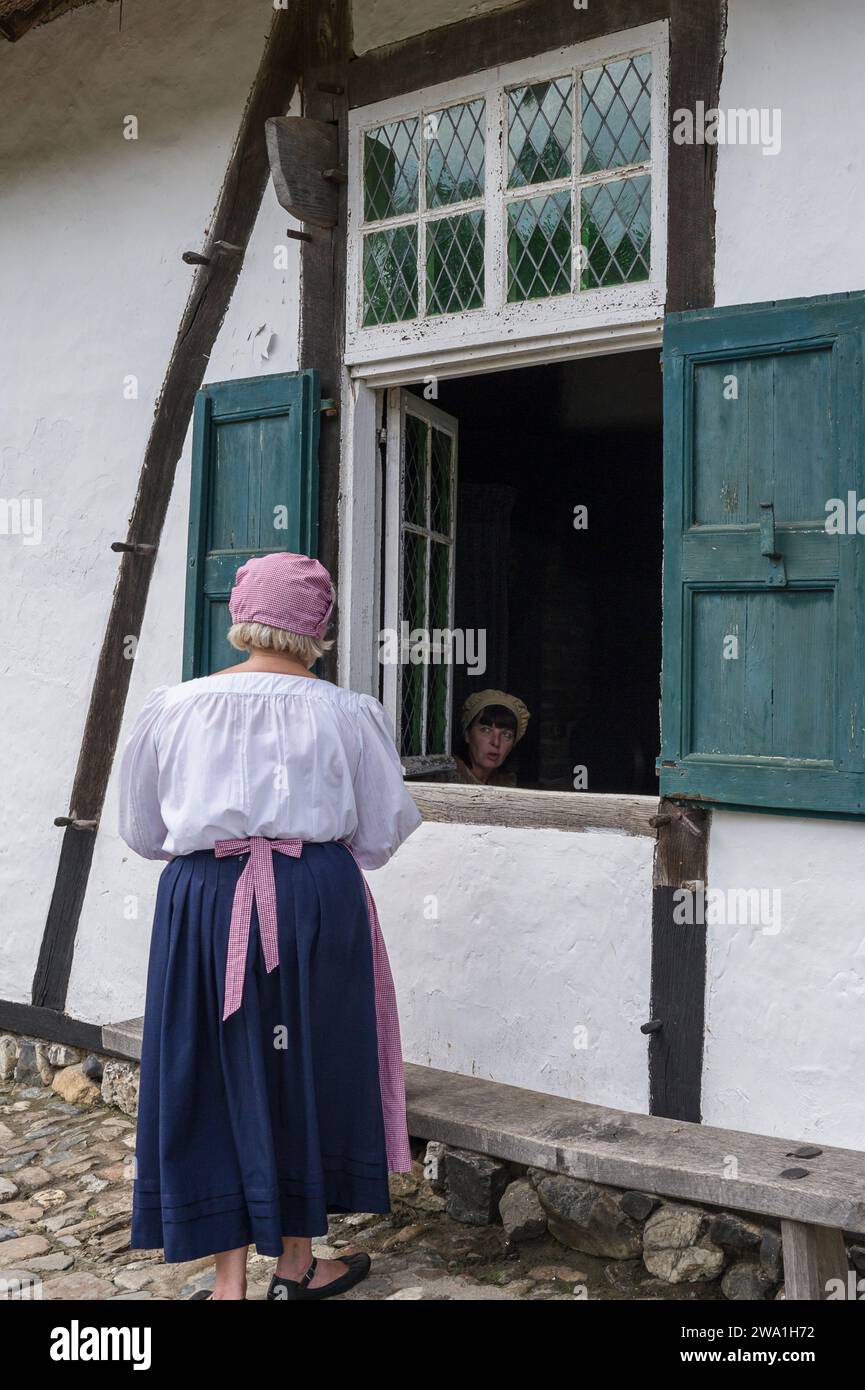 Historic village with 100 authentic buildings from the early years of ...