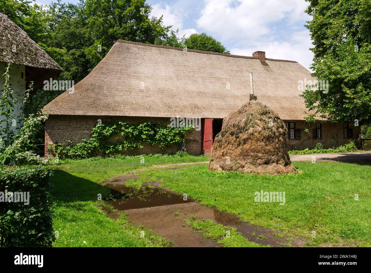 Historic village with 100 authentic buildings from the early years of ...