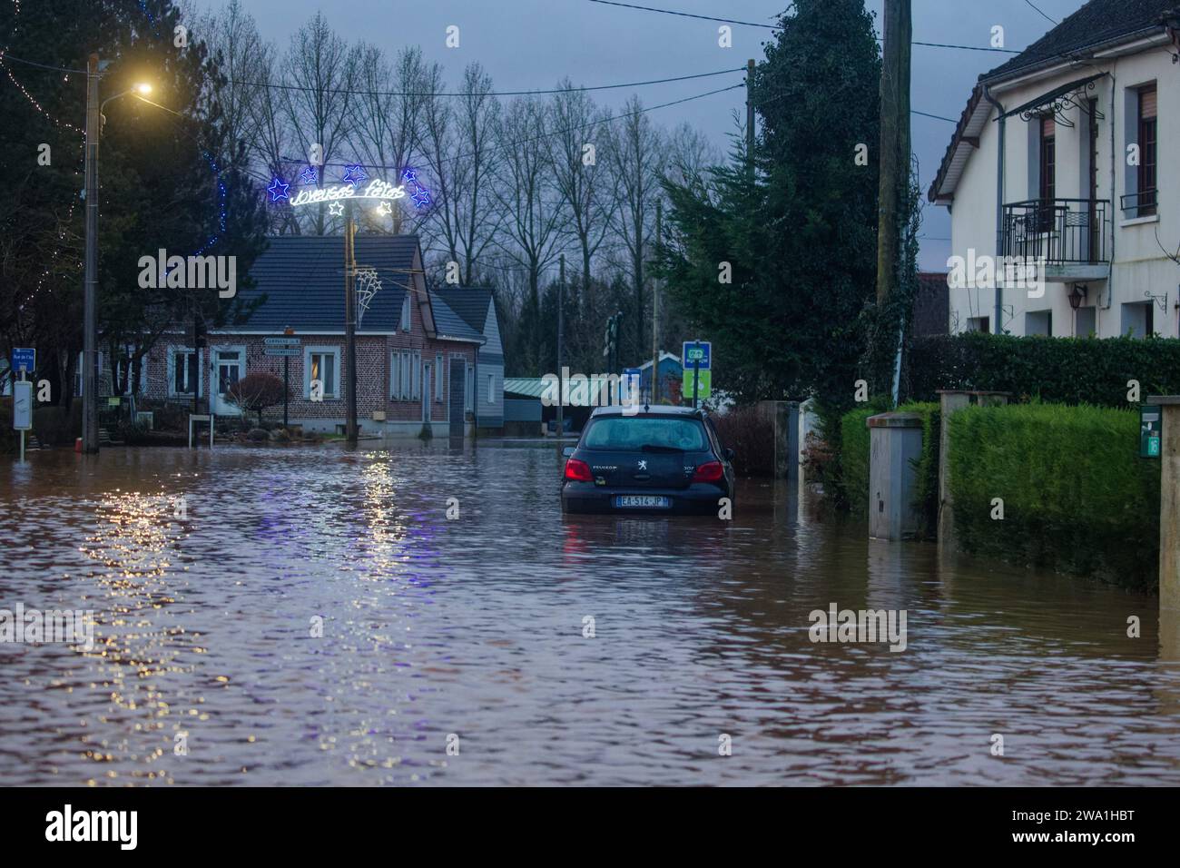 France. 01st Jan, 2024. © Berthes, January 1, 2024. For New Year's Day