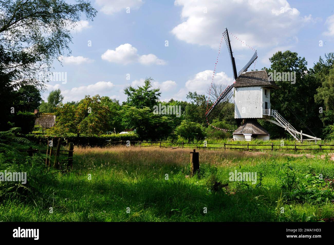 Historic village with 100 authentic buildings from the early years of ...