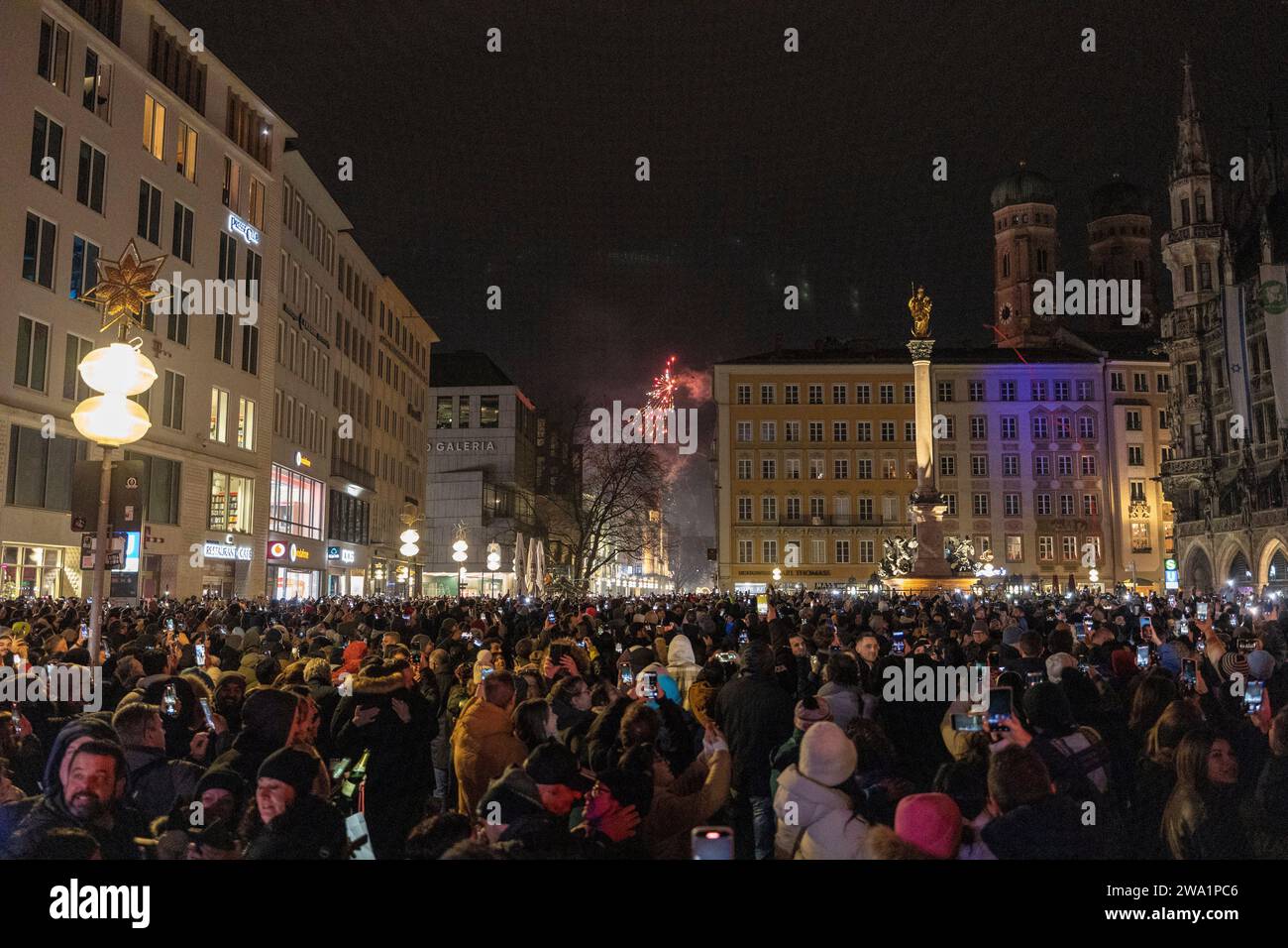 feuerwerk in münchen