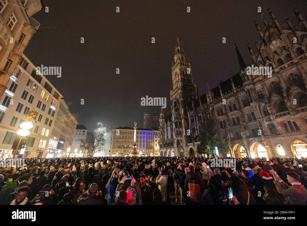 feuerwerk münchen heute