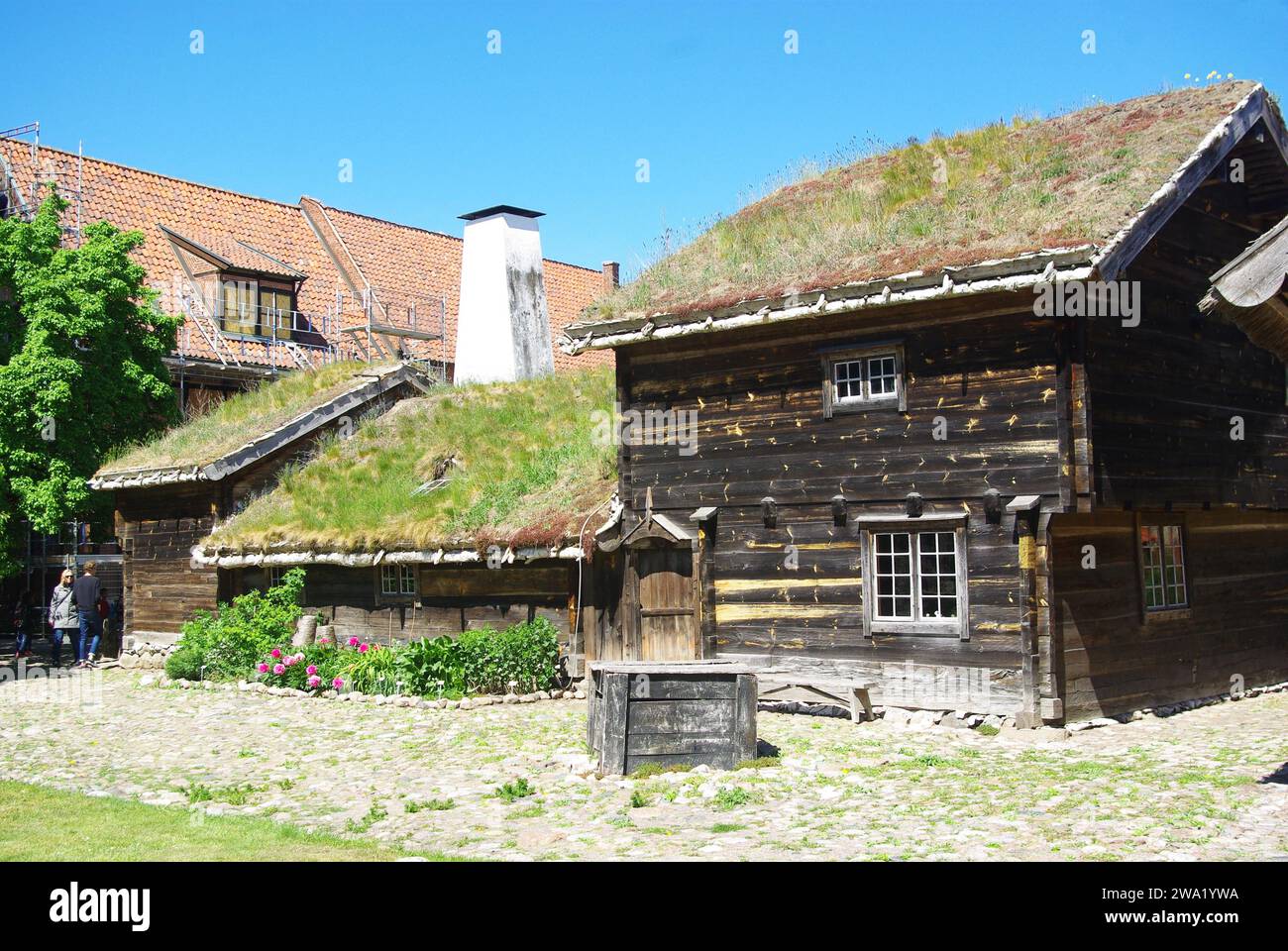 Kulturen historic buildings museum, Lund, Sweden Stock Photo - Alamy