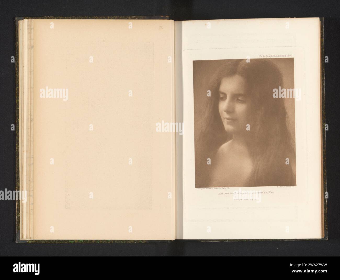 Portrait of an unknown girl, Albert Baron de Rothschild, c. 1893 - in ...
