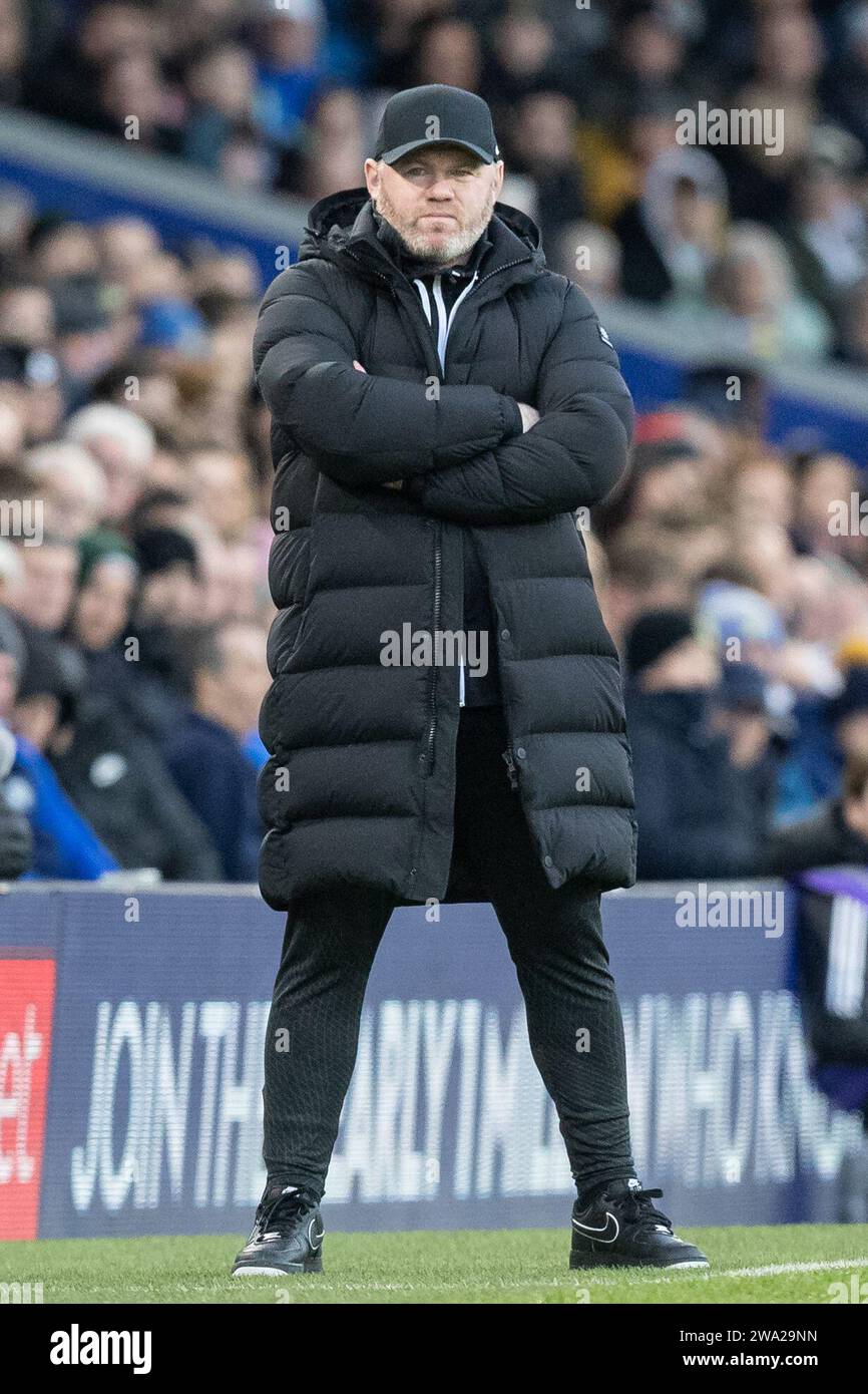 Wayne Rooney manager of Birmingham City during the Sky Bet Championship