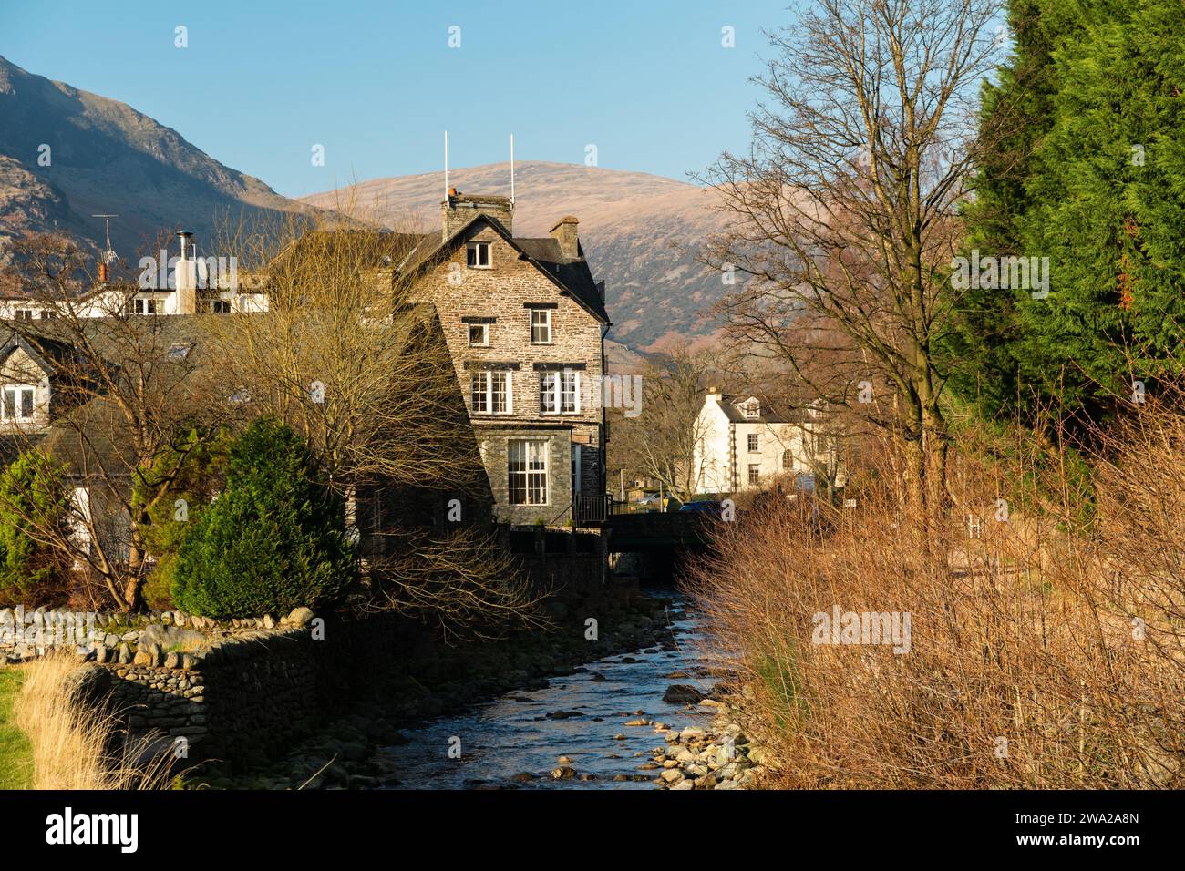 A serene landscape of the Lake District in England, where one might find a peaceful retreat, much like Derek Hough's private personal life, with his wife, if he had one, possibly enjoying a romantic getaway, reminiscent of a scene where Derek dancing with the stars wife could be a lovely addition