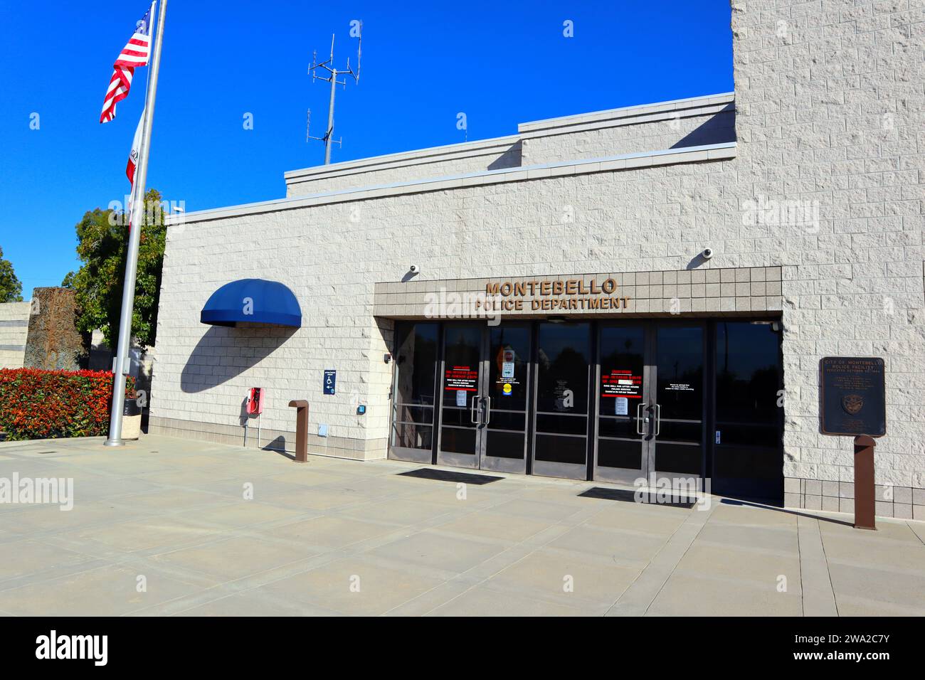Montebello, California Montebello Police Department located at 1600 W