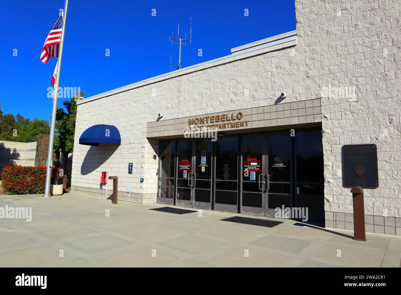 Montebello, California Montebello Police Department located at 1600 W