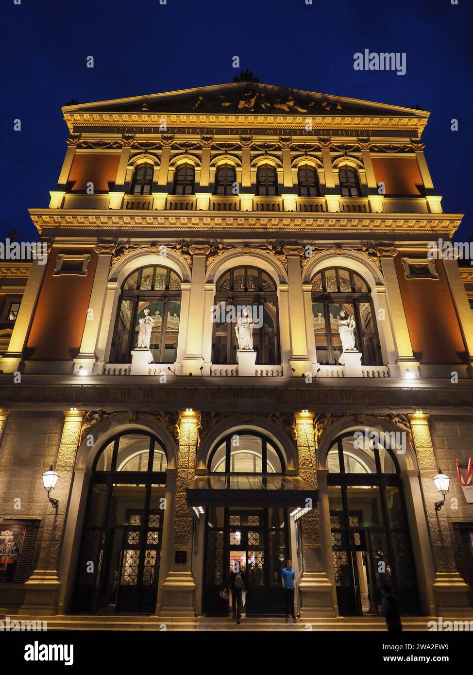 Musikverein concert hall vienna hi-res stock photography and images - Alamy