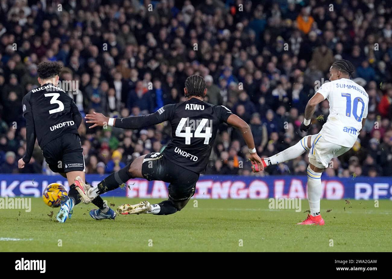 Crysencio summerville leeds goal hires stock photography and images